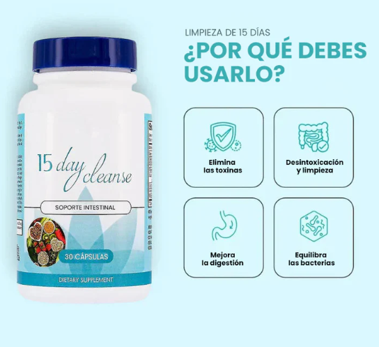 DETOX - LIMPIEZA DE 15 DÍAS